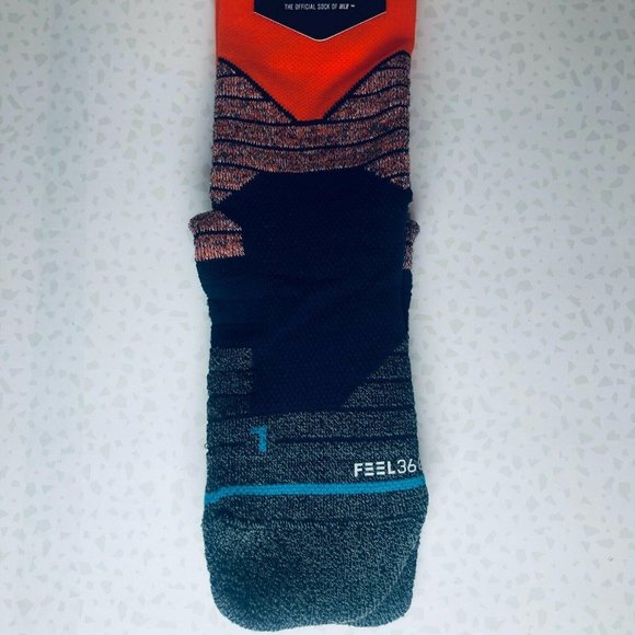 NWT Stance MLB Houston Astros Feel360 DMND Pro H Town Orange Baseball Socks - Picture 4 of 7